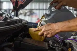 Oil change guide