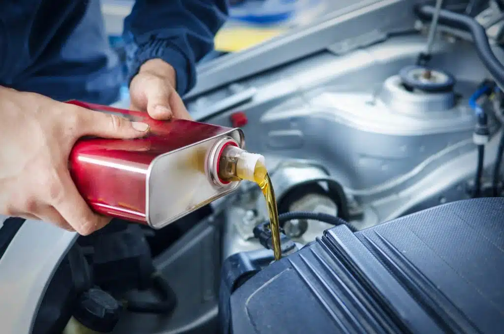 Oil change guide