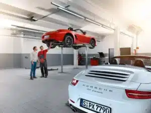 Porsche repair and maintenance garage in Dubai 