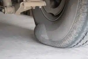 small bubble on tire