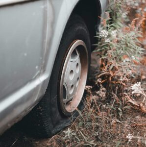 car tyre keeps going flat