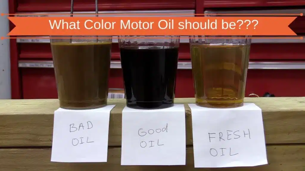 bad engine oil color